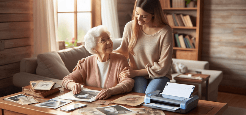 How to Help Elderly Loved Ones Digitize Paper Records Easily