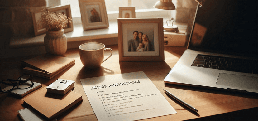 How to Write Simple Access Instructions for Your Loved Ones